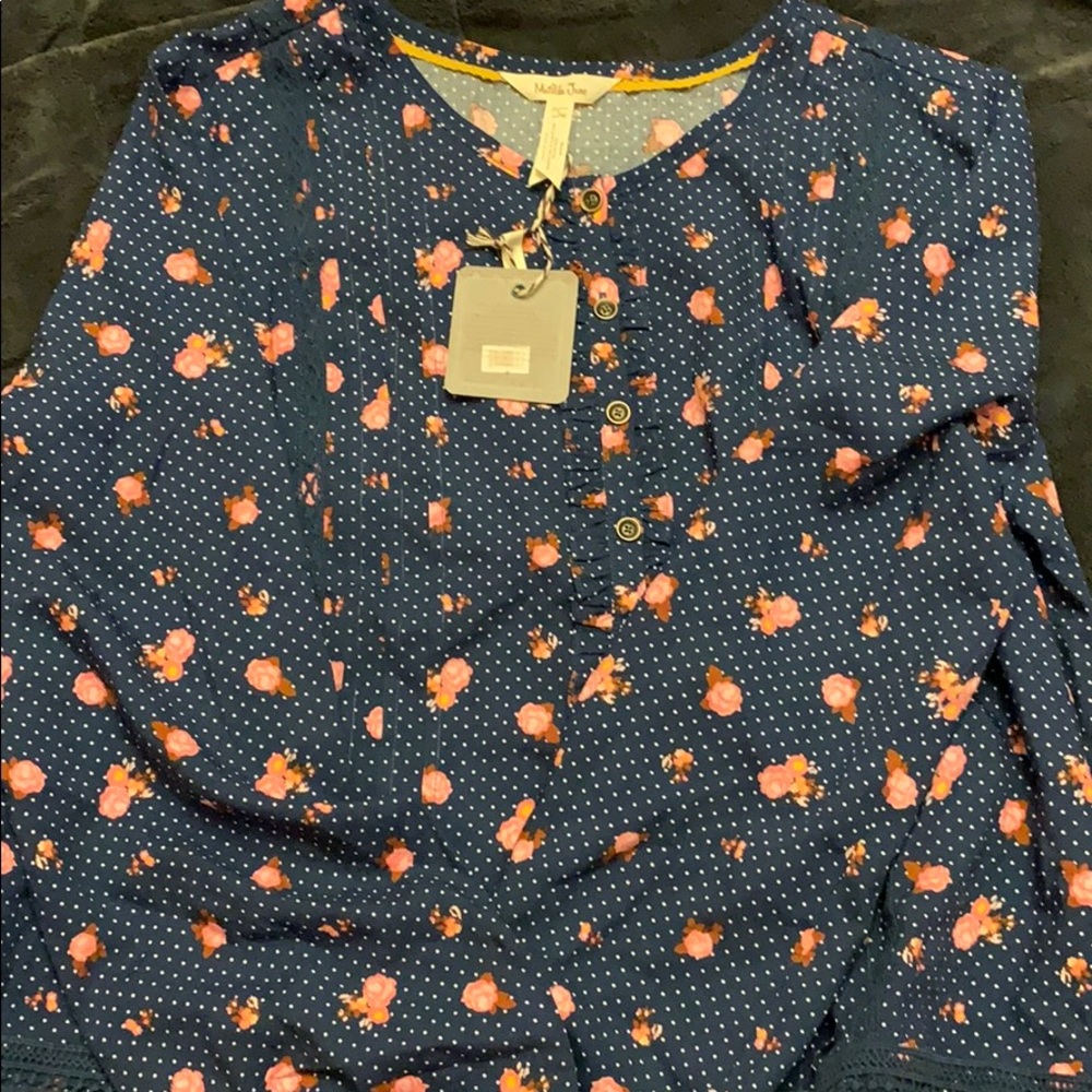 MATILDA JANE WOMENS TOP SZ L BNWT